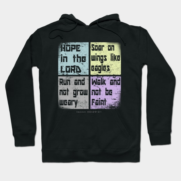 Isaiah Bible verse Hoodie by LND4design